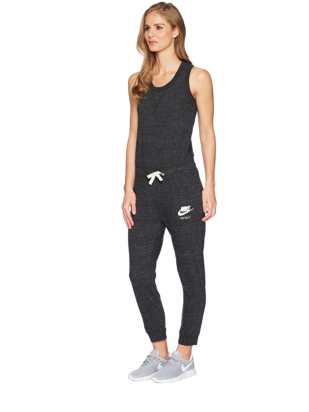 Nike Vintage Gray Gym Jumpsuit NWT
